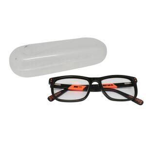 Nike 5536 311 Gray/Orange Youth Size 49-15-130 Eyeglasses FRAMES ONLY -FAIR-READ